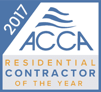 2017 ACCA Residential Contractor of the Year 2017 ACCA Residential Contractor of the Year